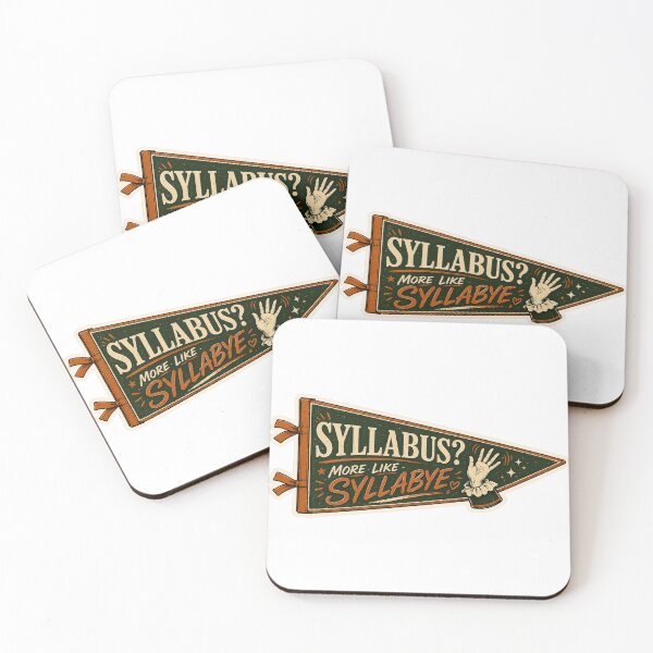 Item preview, College Gift - Syllabus More Like Syllabye designed and sold by RedRubyBubble.