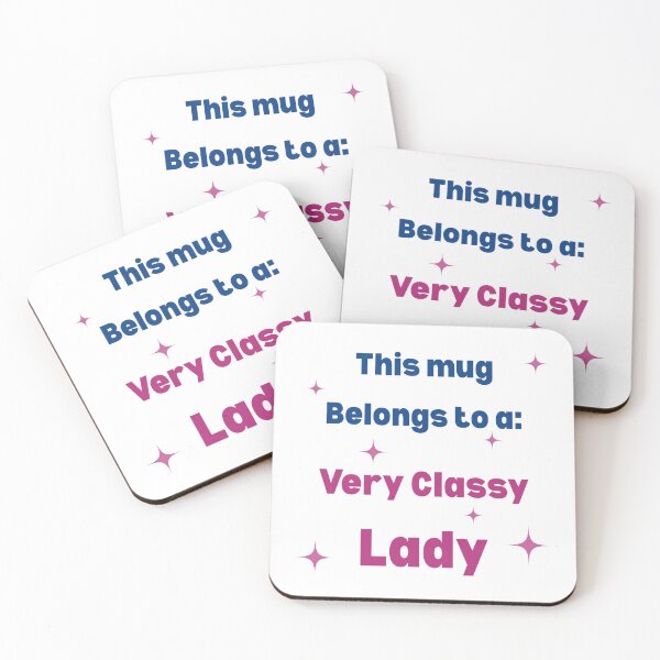 Item preview, A Very Classy Lady designed and sold by AndysTeeShop.