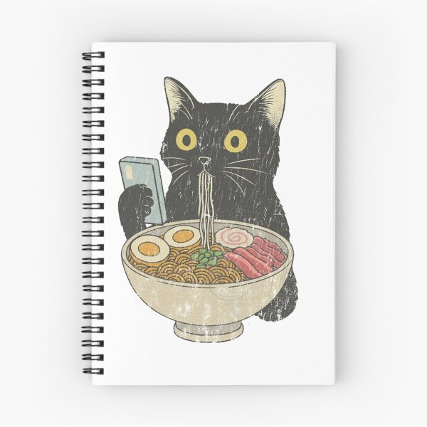 Item preview, Ramen Cat – Cute Japanese Noodle Cat designed and sold by SimonFernando.