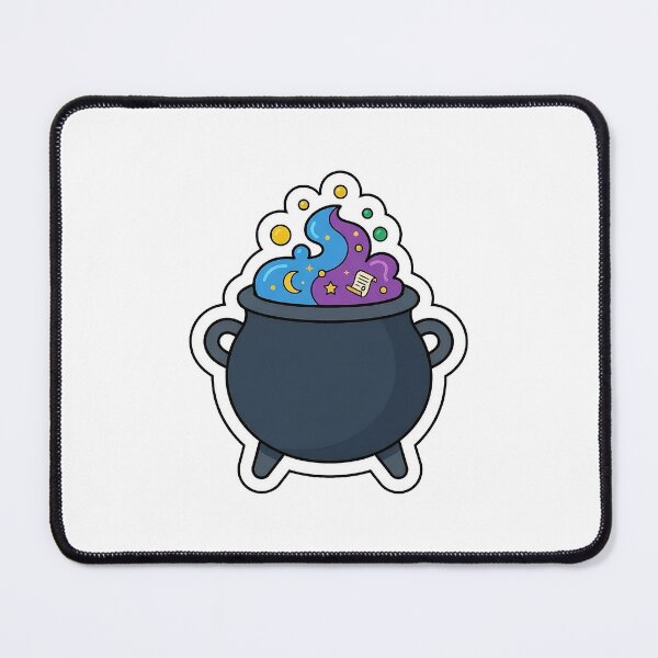 Item preview, Magic Cauldron - Cute Witch Pot Halloween Sticker designed and sold by SimpleP.