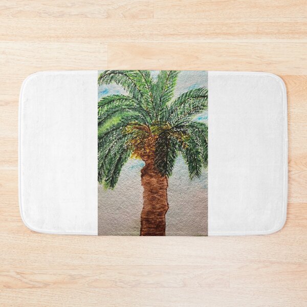 Item preview, Tropical Palm Tree Watercolor – Coastal Beach Art Print designed and sold by BirdandaBrush.