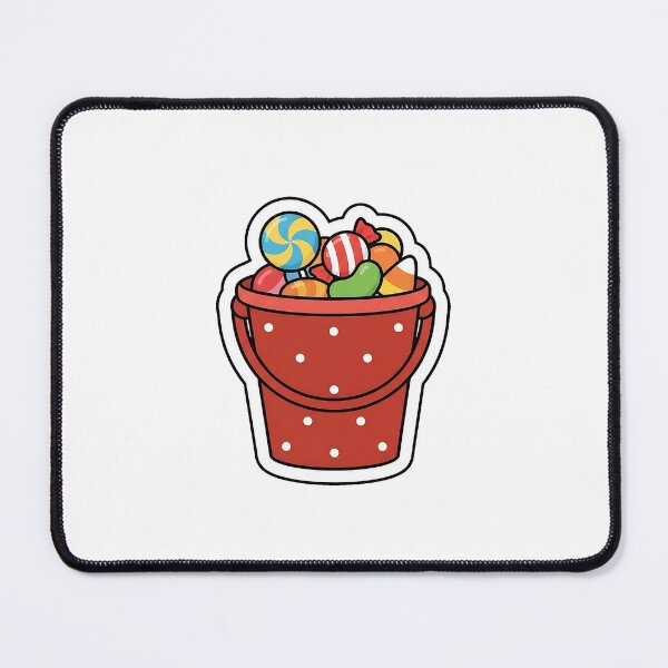 Item preview, Sweet Candy Bucket - Trick or Treat Pail Sticker designed and sold by SimpleP.