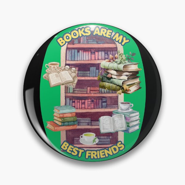 Item preview, Books Are My Best Friends, Gifts For Books Lovers designed and sold by zebek-design.