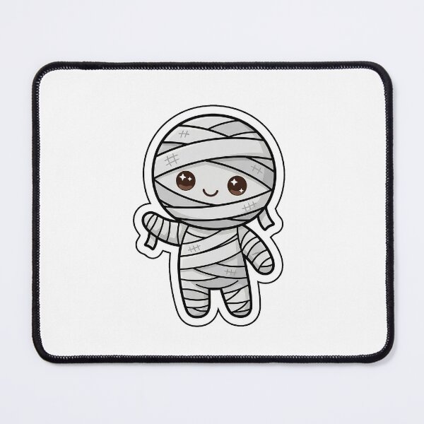 Item preview, Friendly Mummy - Cute Halloween Character Sticker designed and sold by SimpleP.