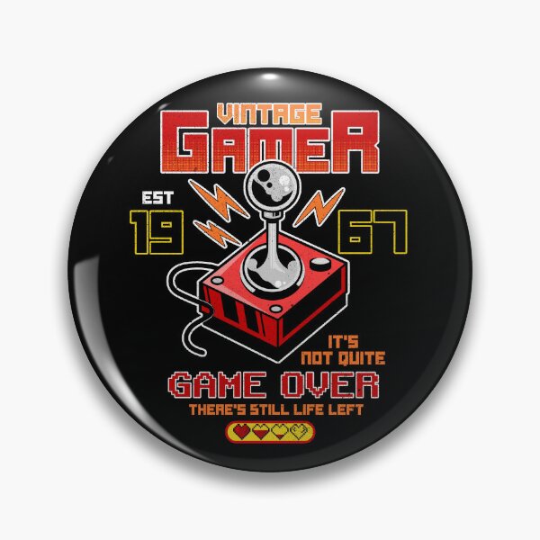 Item preview, Vintage Gamer Since 1967 Funny Birthday Gaming designed and sold by JRRTs.