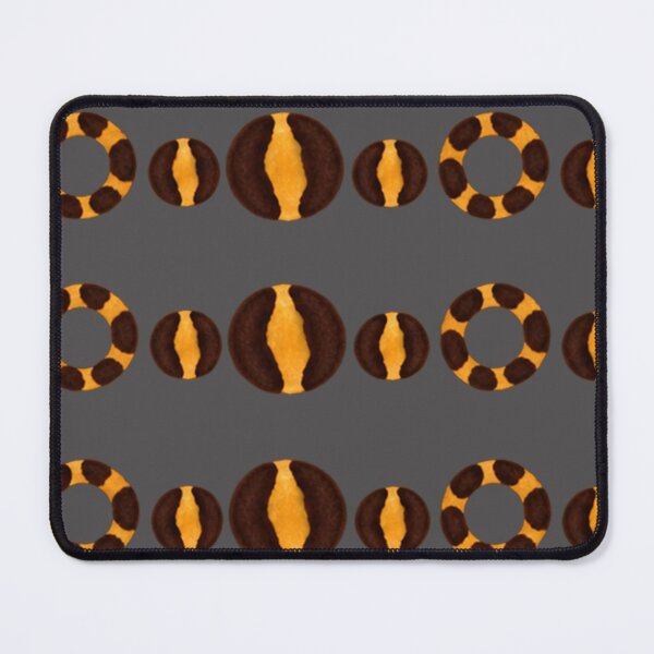 Item preview, Leopard Rosette Circle Stripes – Luxury Animal Print Pattern  designed and sold by annenambiro.