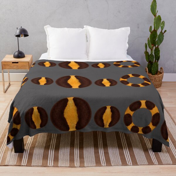 Item preview, Leopard Rosette Circle Stripes – Luxury Animal Print Pattern designed and sold by annenambiro.