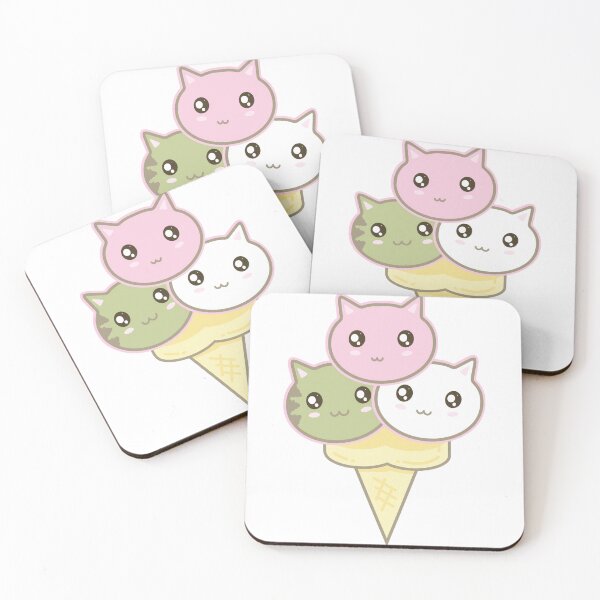 Item preview, Sweet Kitty Ice Cream designed and sold by Kimonokatt.
