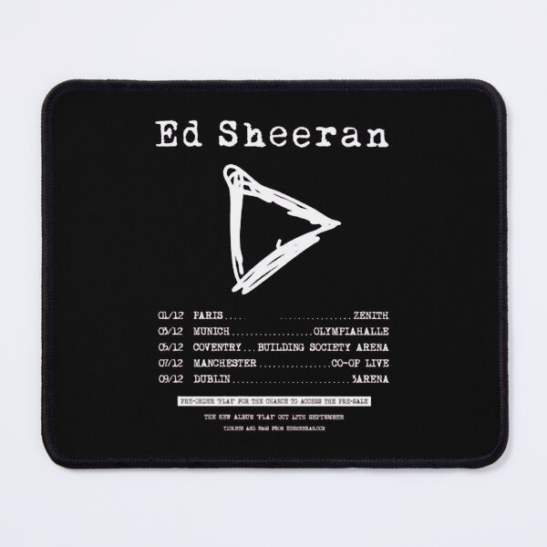 Item preview, Ed Sheeran Play New Album Tour Dates designed and sold by QekiFJCute.