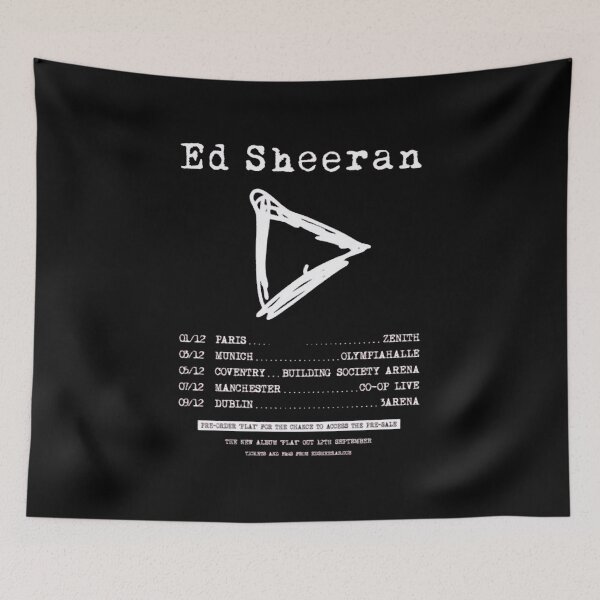 Item preview, Ed Sheeran Play New Album Tour Dates designed and sold by QekiFJCute.
