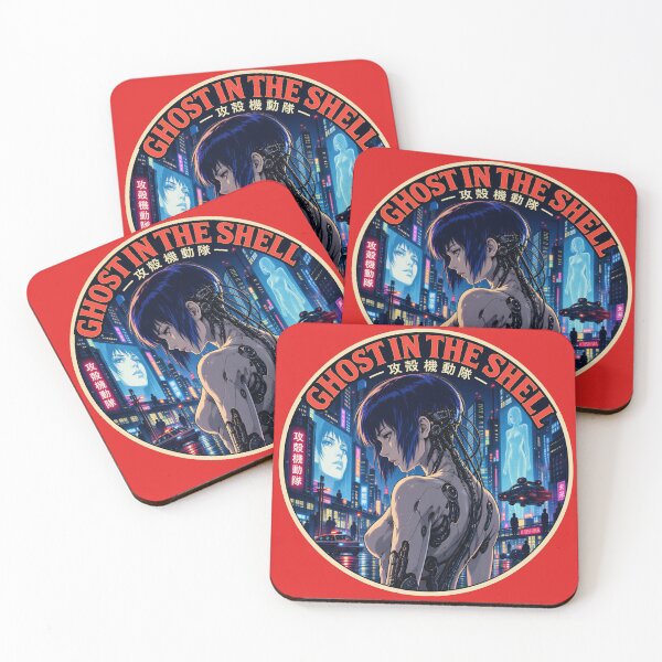 Item preview, Ghost in the Shell Major Cyberpunk Badge - Art Anime Neo Tokyo designed and sold by killem667.