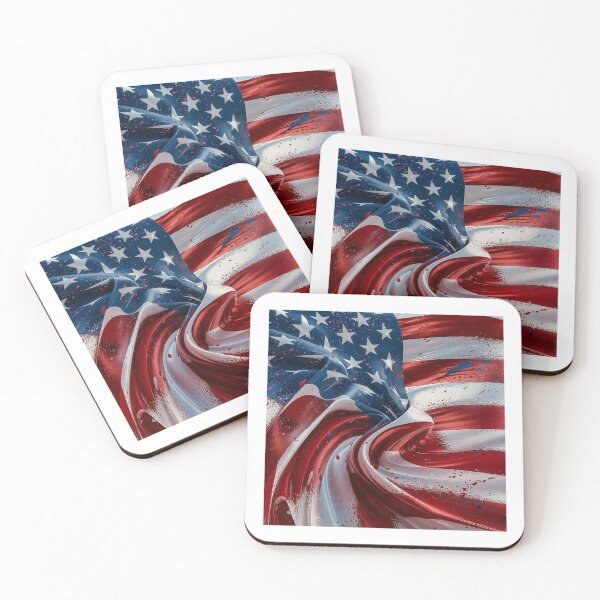 Item preview, American Flag Freedom Patriotic Red White Blue Art designed and sold by Wilcox PhotoArt.