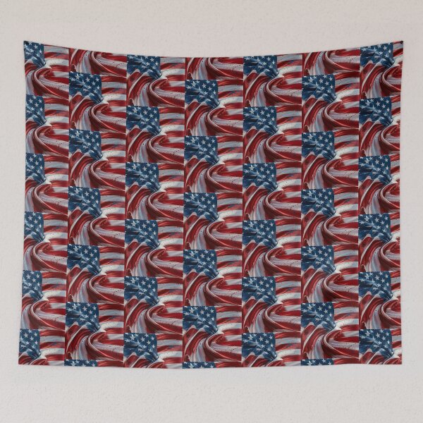 Item preview, American Flag Freedom Patriotic Red White Blue Art designed and sold by Wilcox PhotoArt.
