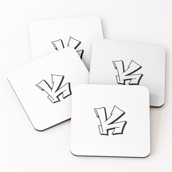 Item preview,  Letter K Minimalist Initial Aesthetic designed and sold by UnrealShopKelko.