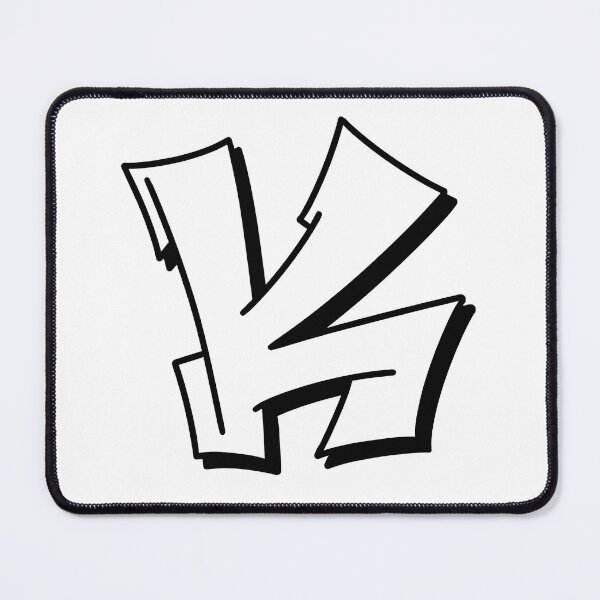 Item preview,  Letter K Minimalist Initial Aesthetic designed and sold by UnrealShopKelko.