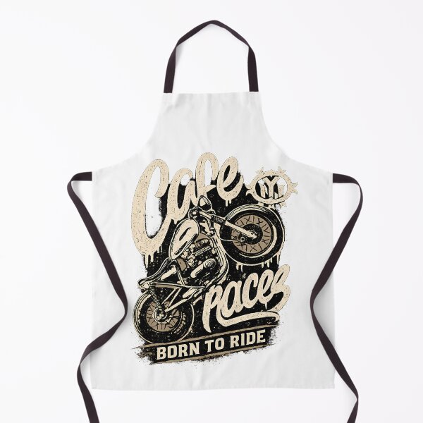 Item preview, Cafe Racer Born to Ride Vintage Motorcycle Art designed and sold by DesignArtist.ia.