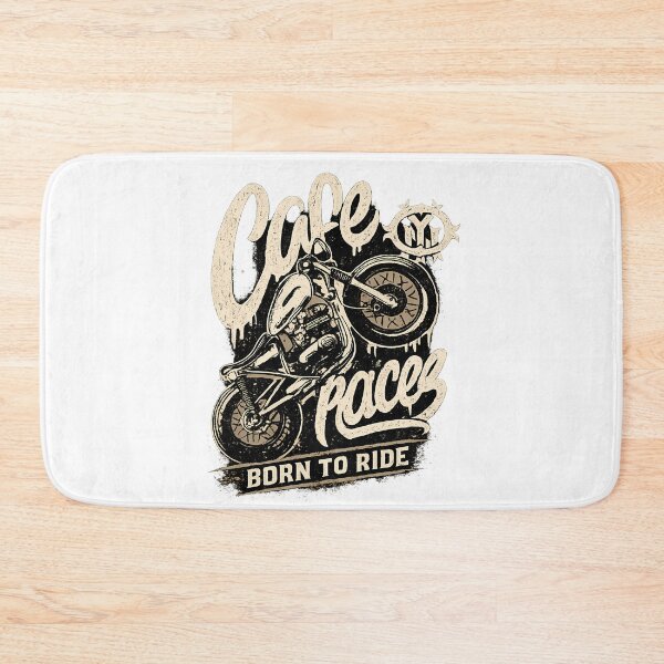 Item preview, Cafe Racer Born to Ride Vintage Motorcycle Art designed and sold by DesignArtist.ia.