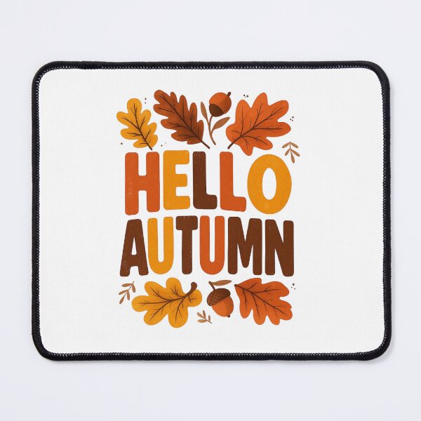 Item preview, Hello Autumn Leaves designed and sold by Helenaphotoart.