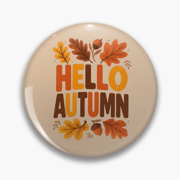 Item preview, Hello Autumn Leaves designed and sold by Helenaphotoart.