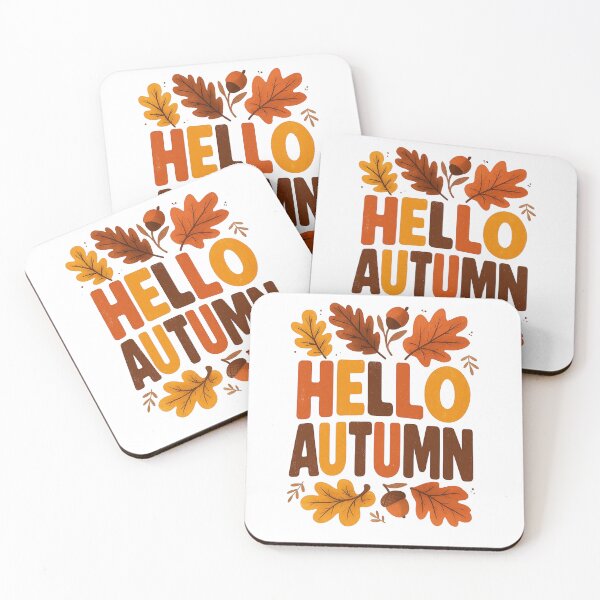Item preview, Hello Autumn Leaves designed and sold by Helenaphotoart.