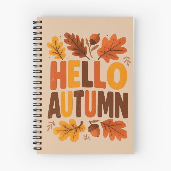Item preview, Hello Autumn Leaves designed and sold by Helenaphotoart.