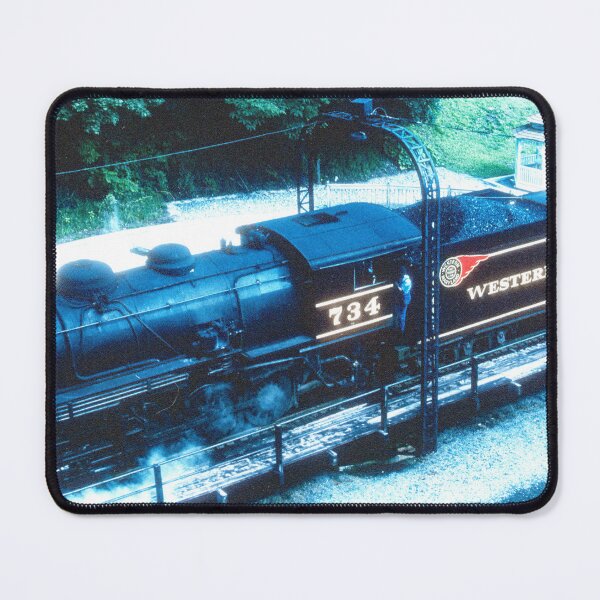 Item preview, Frostburg, Maryland, September 6, 1996, Locomotive and Coal Car on Rotating Platform designed and sold by AMacGPhilly.