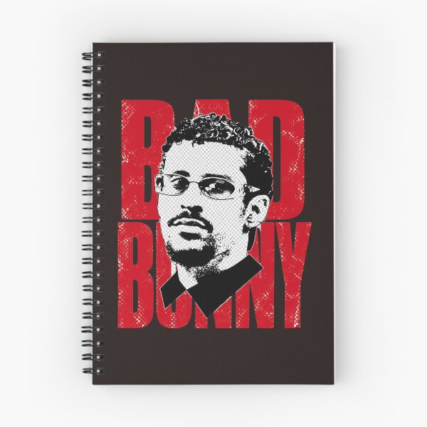 Item preview, Bad Bunny El Conejo Malo Portrait Red Distressed Graphic designed and sold by DYALEEZ-XCR.