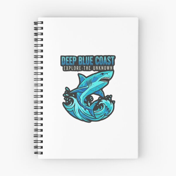 Item preview, Deep Blue Coast Ocean Shark designed and sold by UrbanKosi.