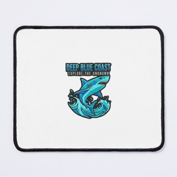 Item preview, Deep Blue Coast Ocean Shark designed and sold by UrbanKosi.