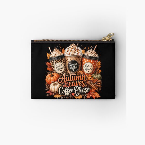 Item preview, Autumn Leaves Coffee Please - Fall Coffee Pumpkin Spice designed and sold by Rtcraftani.