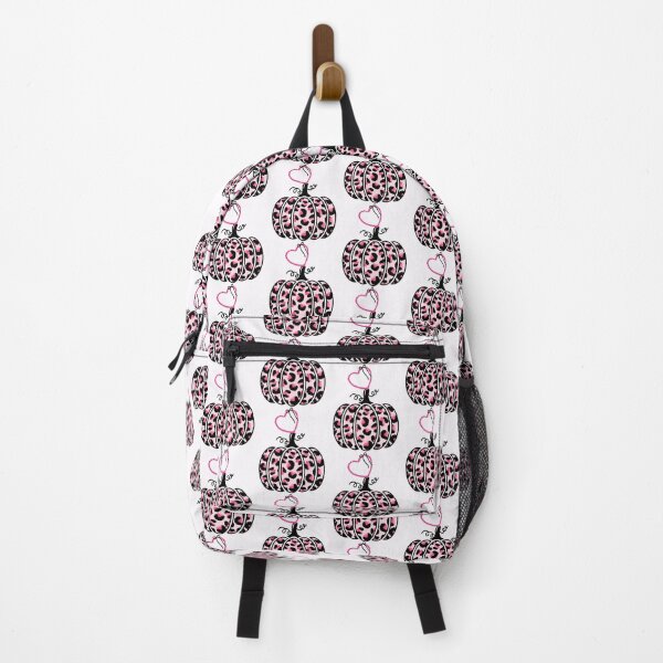 Item preview, Pink Leopard Pumpkin Heart Halloween Fall Design designed and sold by VibranPalette.