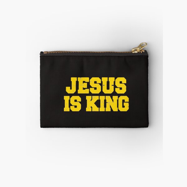 Item preview, Jesus Is King Kanye West Inspired Vintage Varsity Text designed and sold by DYALEEZ-XCR.