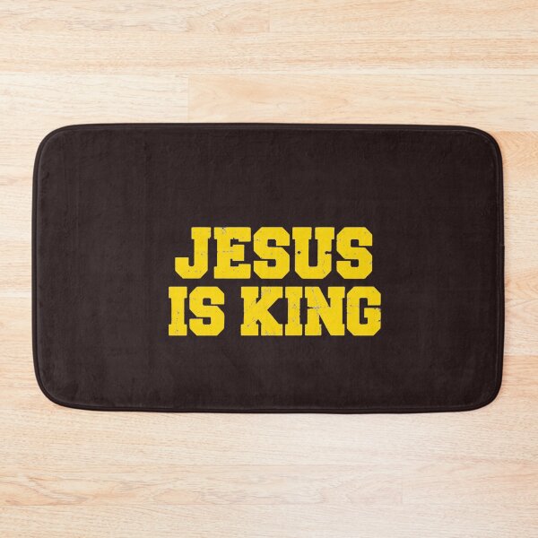 Item preview, Jesus Is King Kanye West Inspired Vintage Varsity Text designed and sold by DYALEEZ-XCR.