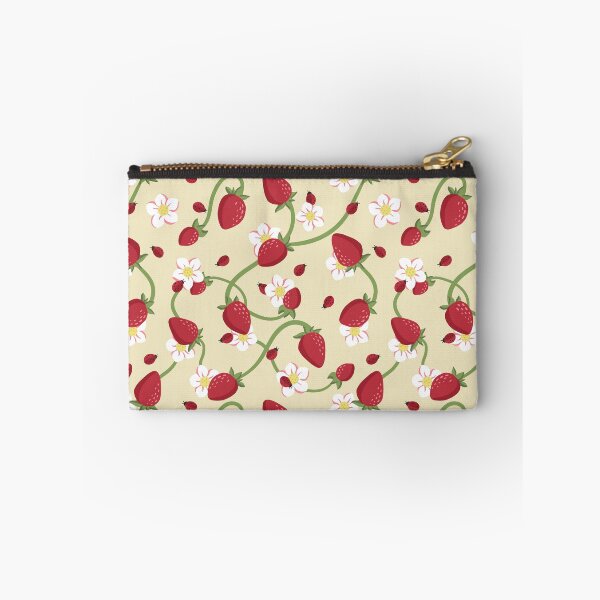 Item preview, Strawberry Blooms and Ladybugs designed and sold by HappyHannahArt.