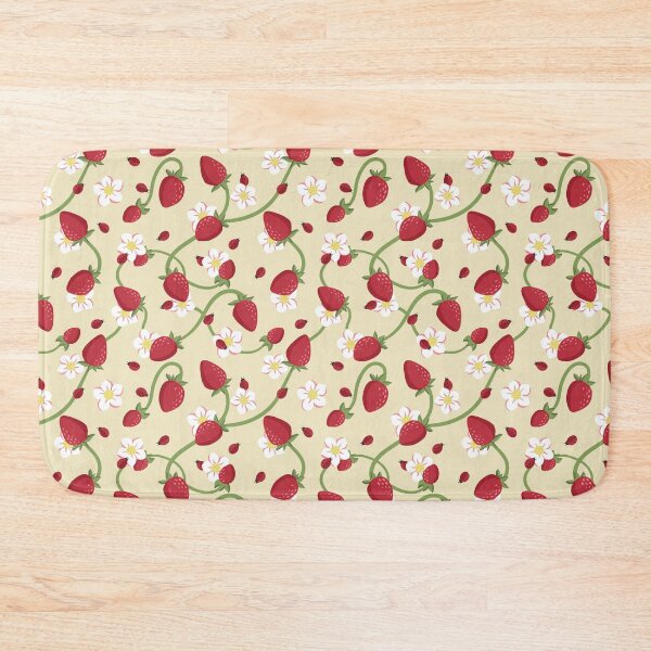 Item preview, Strawberry Blooms and Ladybugs designed and sold by HappyHannahArt.