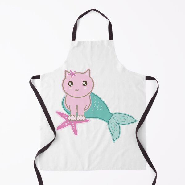 Item preview, Murrcat Pink Mermaid Fantasy Cat designed and sold by Kimonokatt.