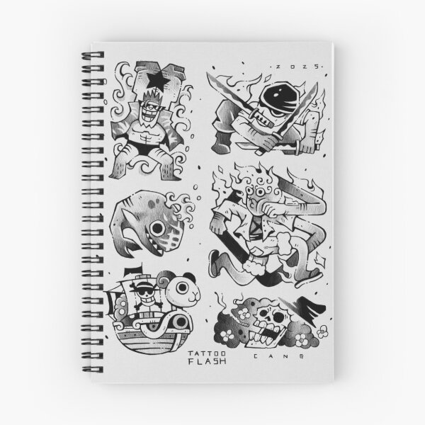 Item preview, One Piece Tattoo Flash - Cangdt designed and sold by cangdt.