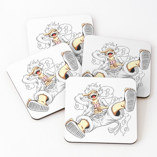 Item preview, Luffy Gear 5 Laughing Pose – One Piece Anime Art designed and sold by frantuliuss.