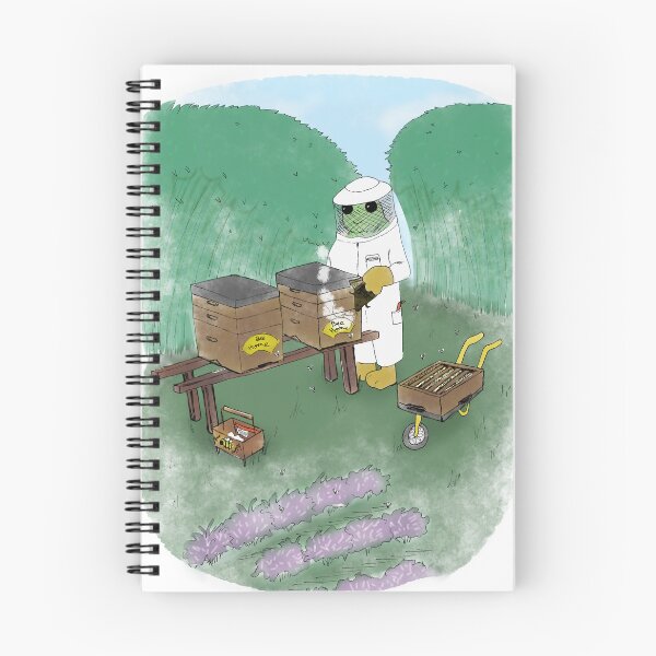 Item preview, Beekeeping frog on a beehive designed and sold by Grenat-Marine.