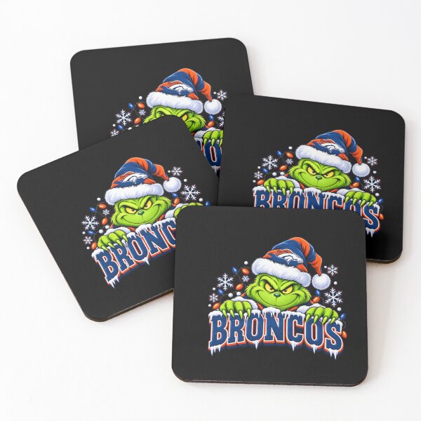 Item preview, Grinch Denver Football Christmas Holiday Fan designed and sold by HeidyHowes.