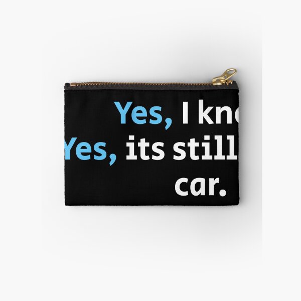 Item preview, Yes, I know Yes, Its Still A Good Car Funny Musk Tesla Owner Bumper Sticker designed and sold by Stocksjohn.
