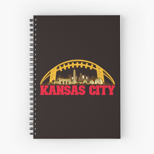 Item preview, Kansas City Skyline Football Vintage Red And Gold Graphic designed and sold by DYALEEZ-XCR.