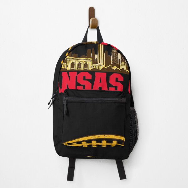 Item preview, Kansas City Skyline Football Vintage Red And Gold Graphic designed and sold by DYALEEZ-XCR.