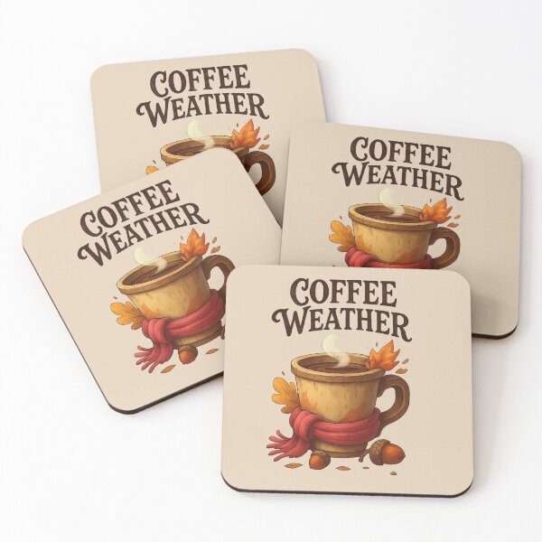 Item preview, Coffee Weather designed and sold by Helenaphotoart.