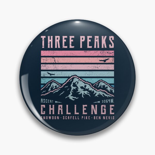 Item preview, Three Peaks Challenge - Retro designed and sold by TigerTom Design.
