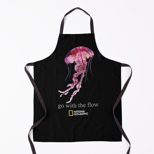 Item preview, National Geographic Go With The Flow Jellyfish Graphic T-Shirt designed and sold by VelourEmber.