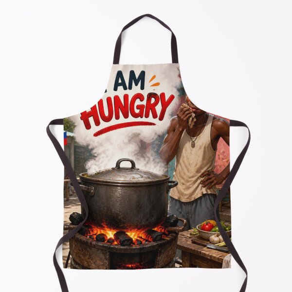 Aperçu de l'œuvre Cuisine haïtienne I Am Hungry créée et vendue par Lespribos .