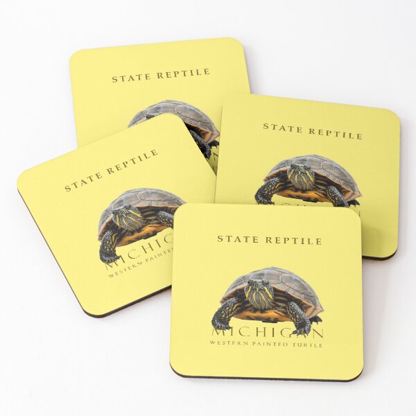 Item preview, MI  Painted-Turtle Reptile Design designed and sold by taiche.