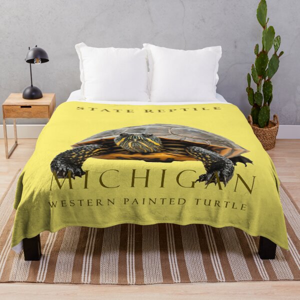 Item preview, MI Painted-Turtle Reptile Design designed and sold by taiche.