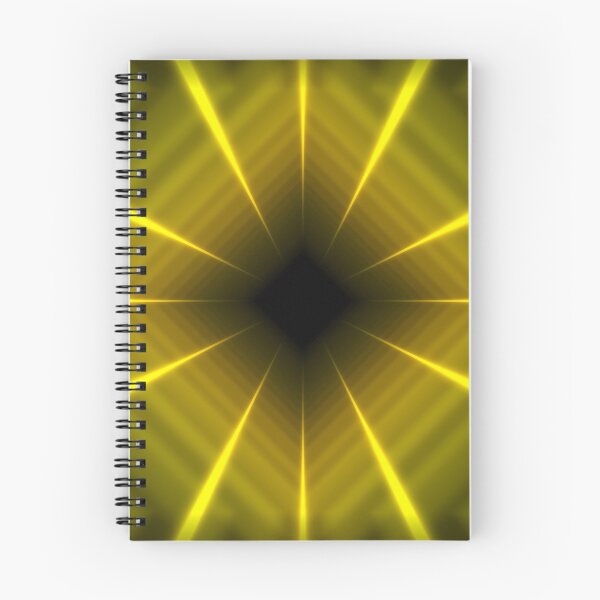 Item preview, Rotated Yellow Square Tunnel designed and sold by Electric Shock!! Design.
